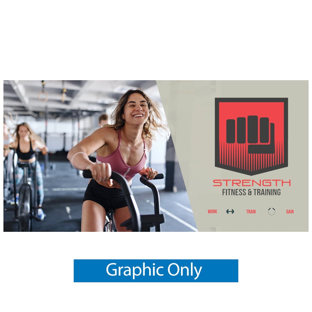 20x10 ft. Lumiere Continuous Backlit — Single Sided Graphic Only